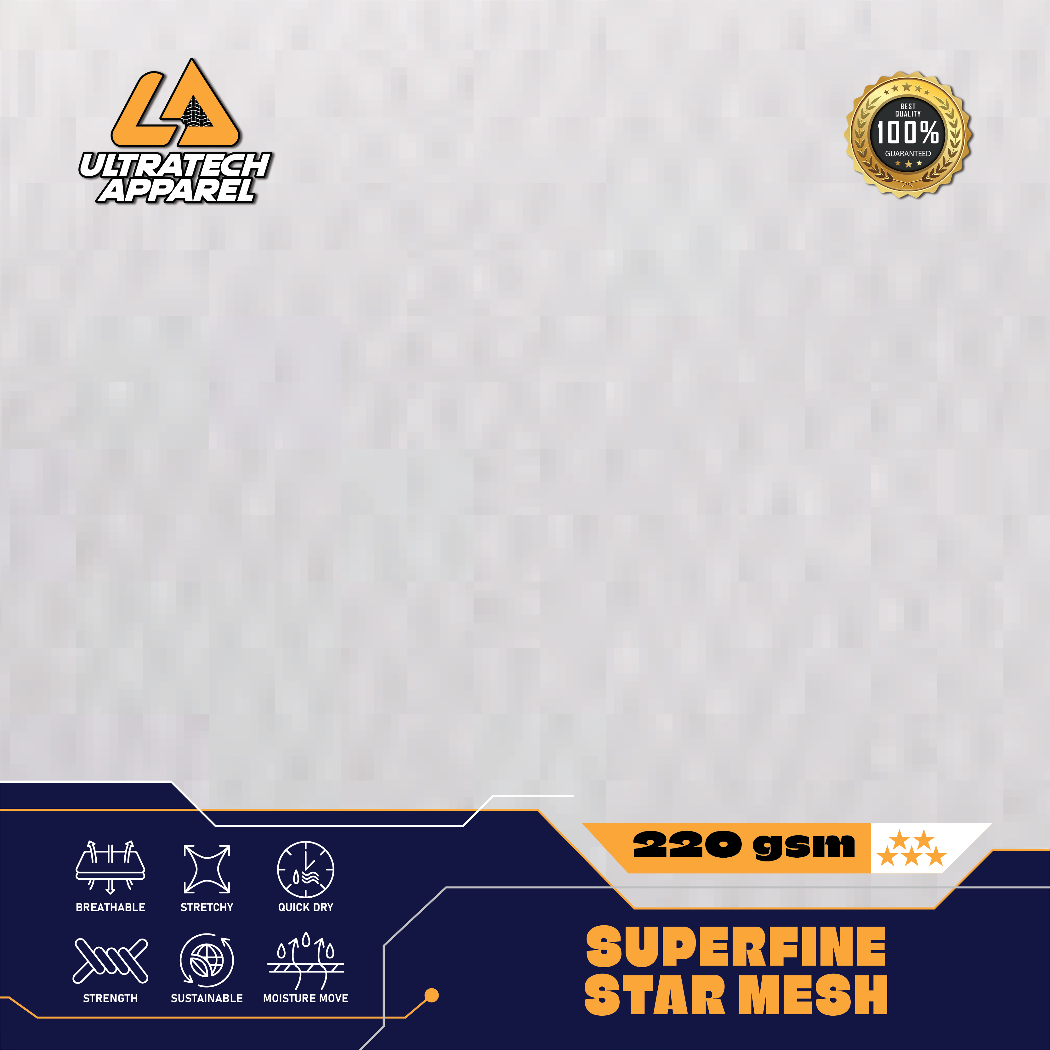 Baseball Mesh (220GSM)